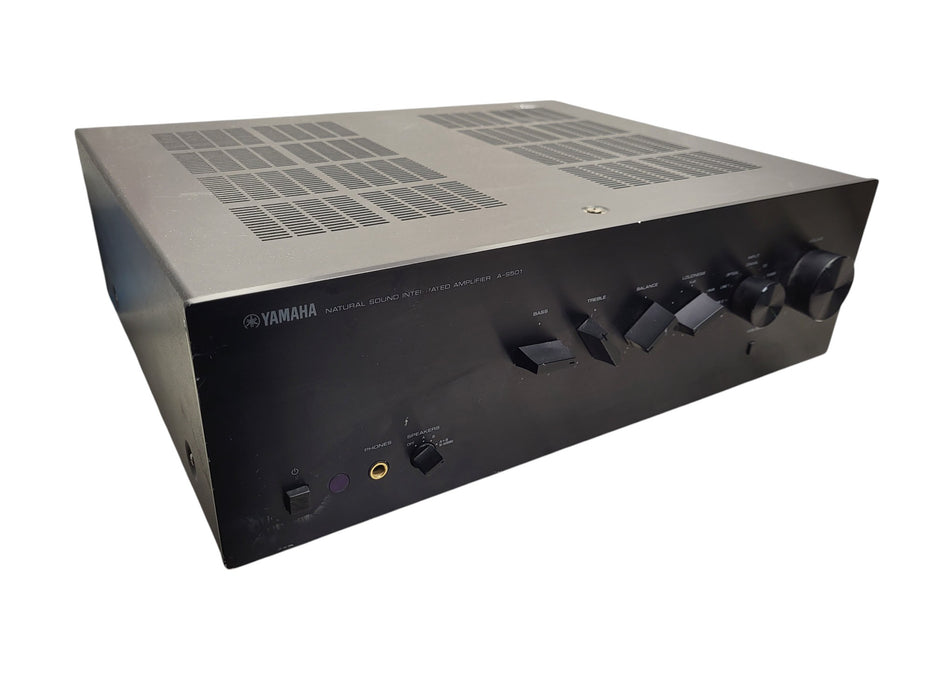 YAMAHA A-S501 Integrated Amplifier Amp Silver Hi-Res DAC 100V No remote