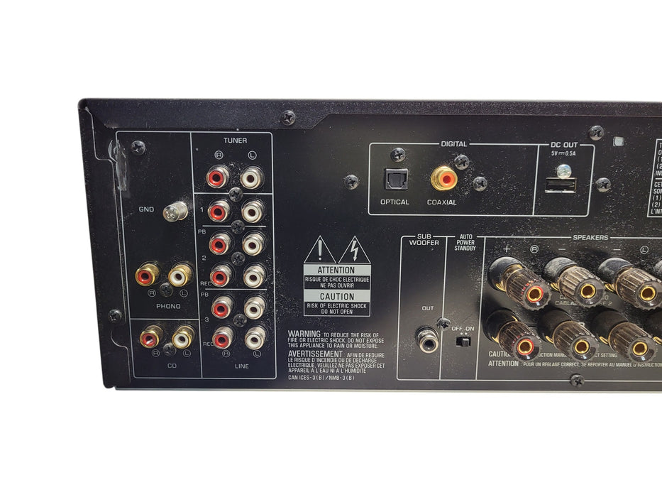 YAMAHA A-S501 Integrated Amplifier Amp Silver Hi-Res DAC 100V No remote