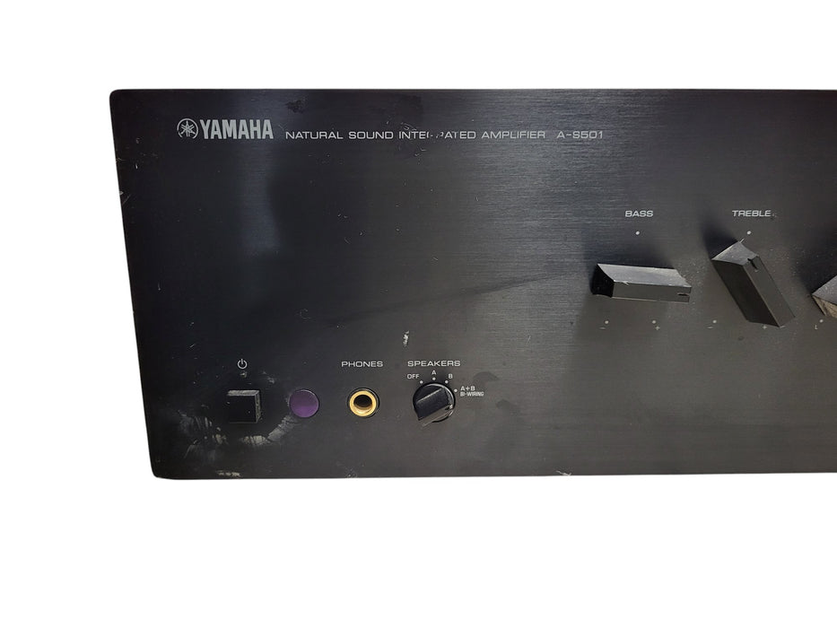 YAMAHA A-S501 Integrated Amplifier Amp Silver Hi-Res DAC 100V No remote