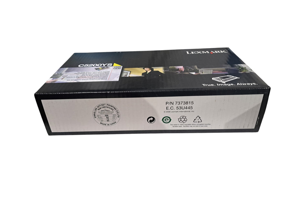 Lexmark C5200YS - Yellow Toner Cartridge for C520 C530