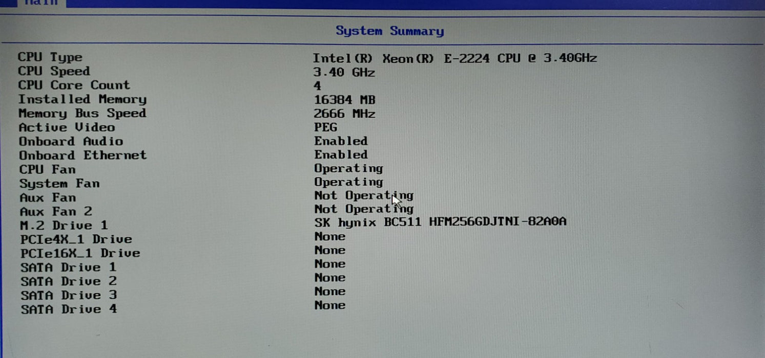 Lenovo ThinkStation P330 Tower - Xeon E-2224, 16GB DDR4, GT 720, 256GB SSD