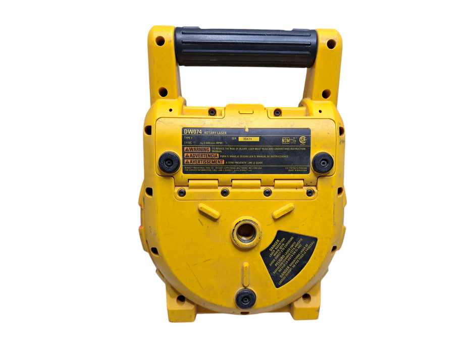 DeWALT DW074 Self-Leveling Rotary Laser Level w/ Batteries
