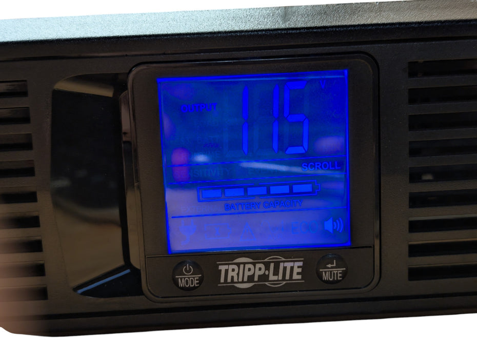 Tripp Lite SMART1500LCD - 1500VA 900W 2U Rackmount UPS Battery Backup READ