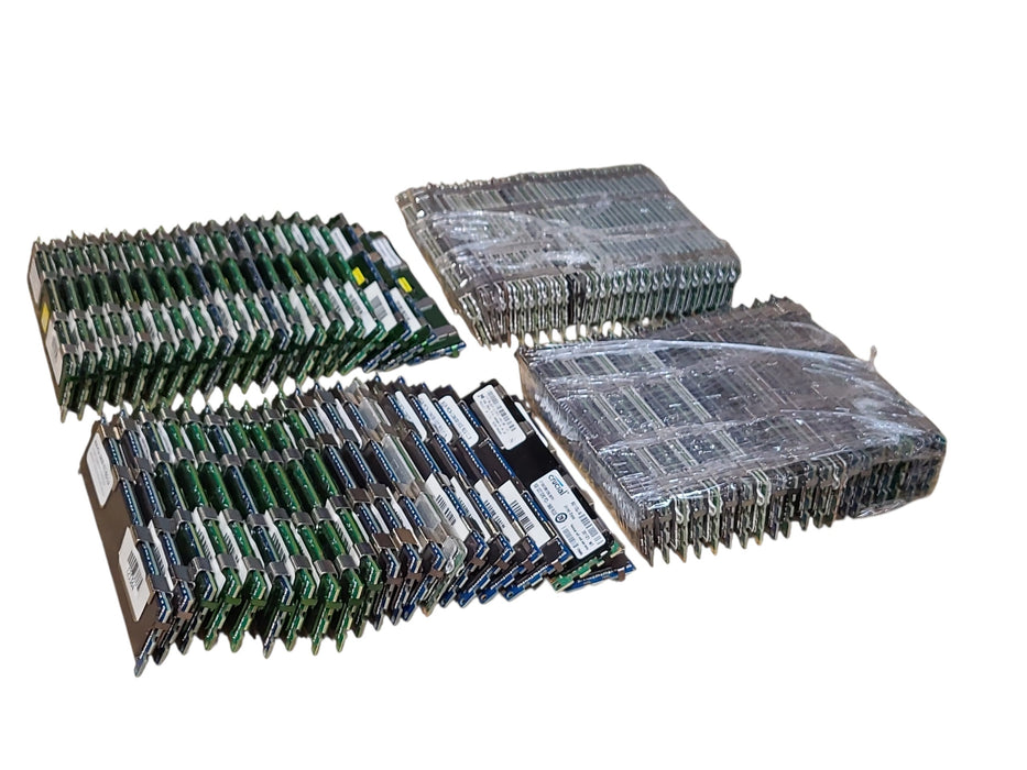 Lot of 80x, Assorted Brands 8GB DDR3 Heatsink Server RAM