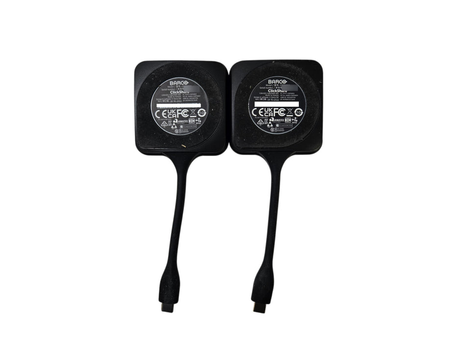 Lot of 2x Barco ClickShare CSBTN004 - 2x USB-C Wireless Conferencing Buttons