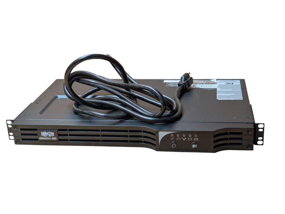 Tripp Lite SMART500RT1U SmartPro UPS - 500VA 300W 1U Rackmount 6 Outlets READ