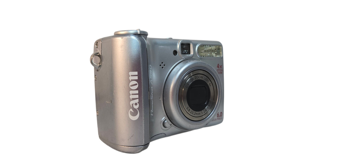 Canon PowerShot A540 6.0MP Digital Camera Silver