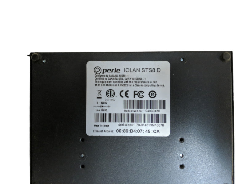 Perle Serial Terminal Server IOLAN STS8 D  - 04030430