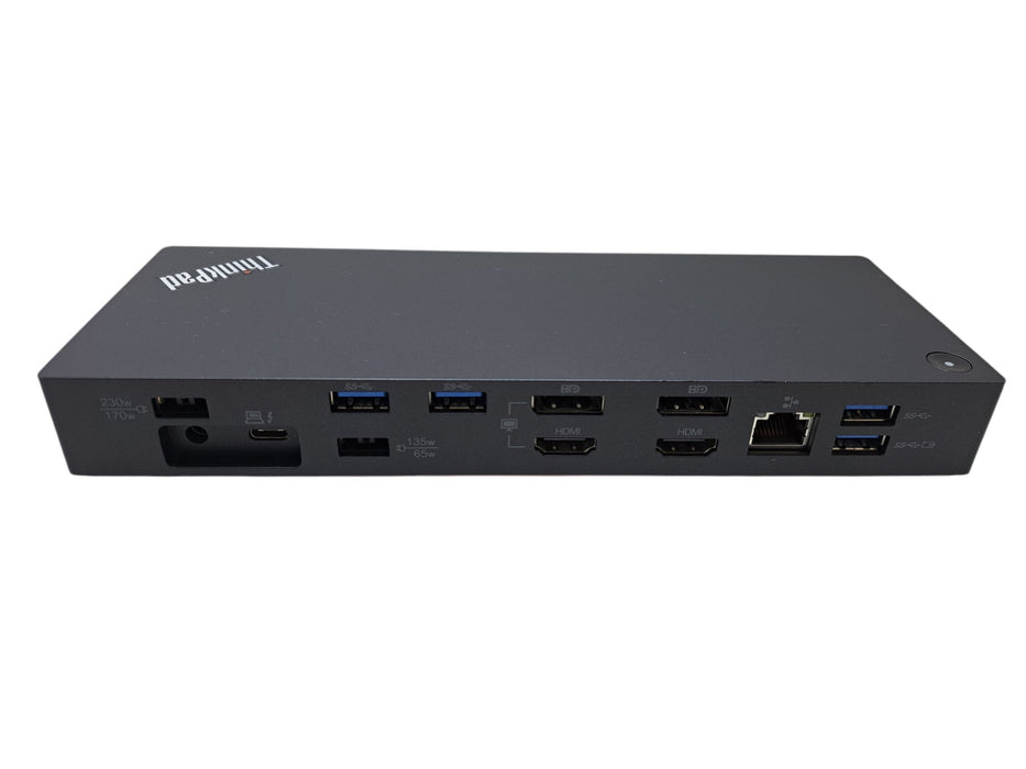 Lenovo ThinkPad Thunderbolt 3 Workstation Docking Station 40AN (Dock ONLY)