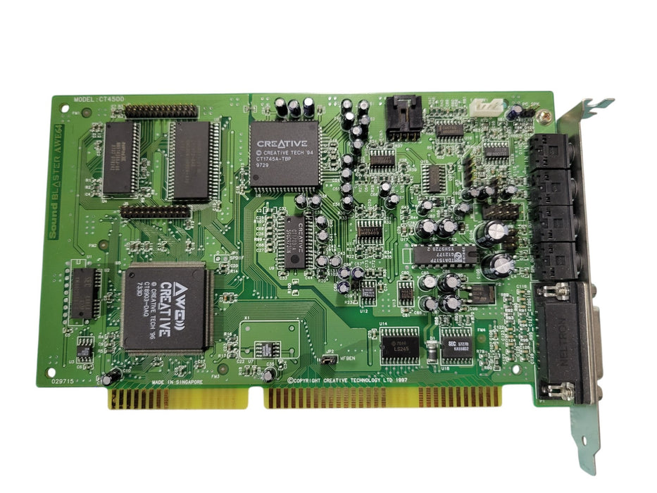 Creative Sound Blaster AWE64 CT4500 - ISA Audio Sound Card
