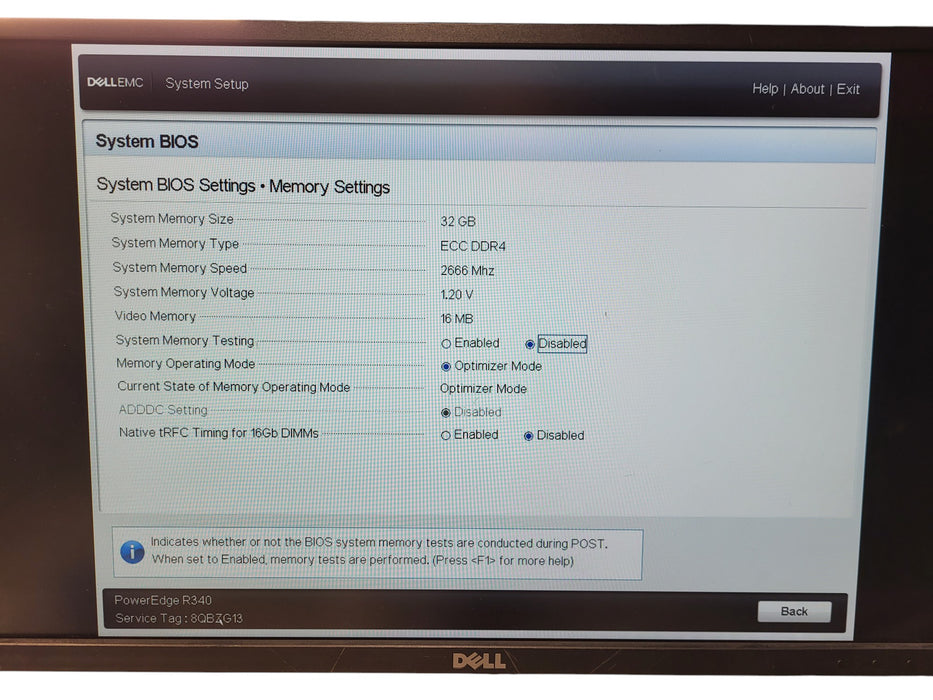 Dell PowerEdge R340 - Xeon E-2136 3.30GHz 32GB RAM PERC H330 2x 550W PSU