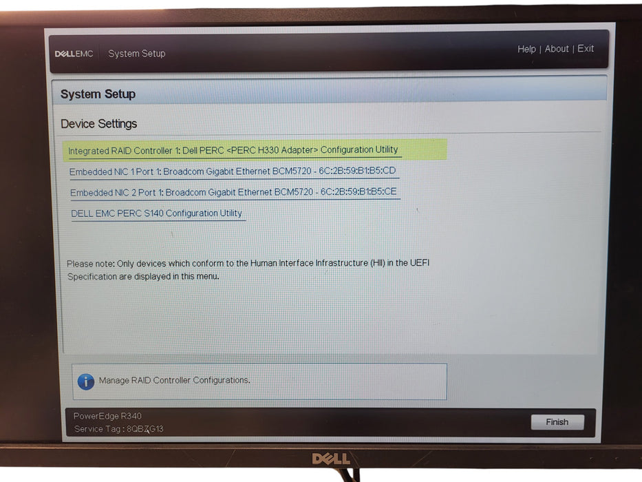 Dell PowerEdge R340 - Xeon E-2136 3.30GHz 32GB RAM PERC H330 2x 550W PSU