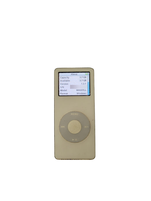 Apple iPod nano 1st Gen MA005LL - 4GB White