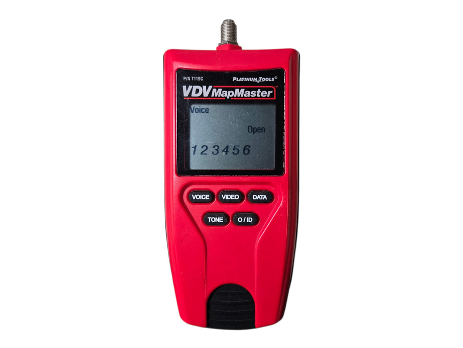 Platinum Tools VDV MapMaster T119C Voice Data Video Cable Tester