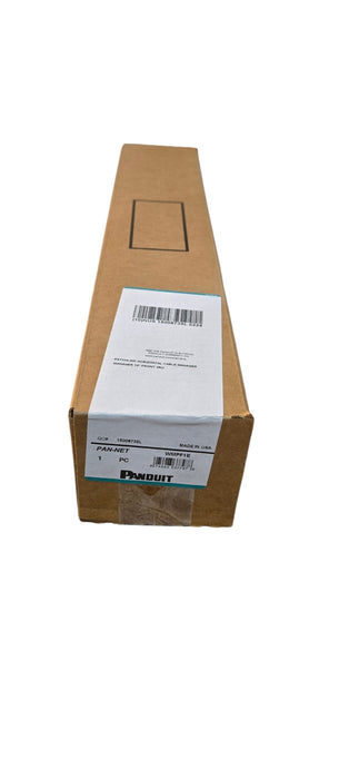 Brand New Panduit WMPF1E Horizontal Cable Manager 19" Front 2RU Black