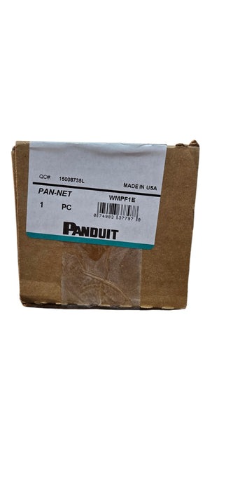 Brand New Panduit WMPF1E Horizontal Cable Manager 19" Front 2RU Black