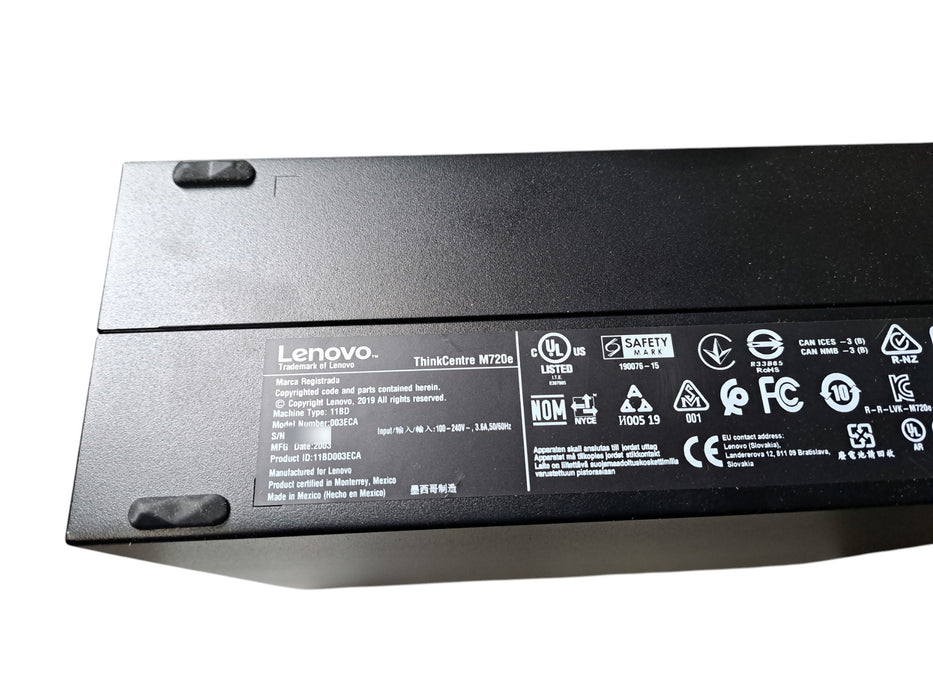 Lenovo ThinkCentre M720e | Intel i5-9400 | 8GB DDR4 | 256GB SSD