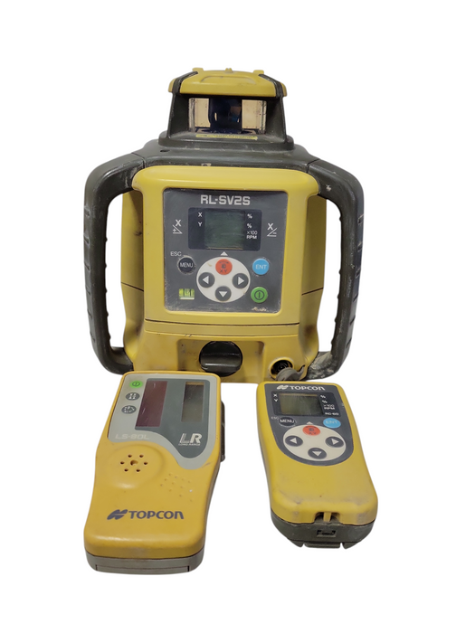 Topcon RL-SV2S Dual Slope Laser + RC 60 + LS 80L