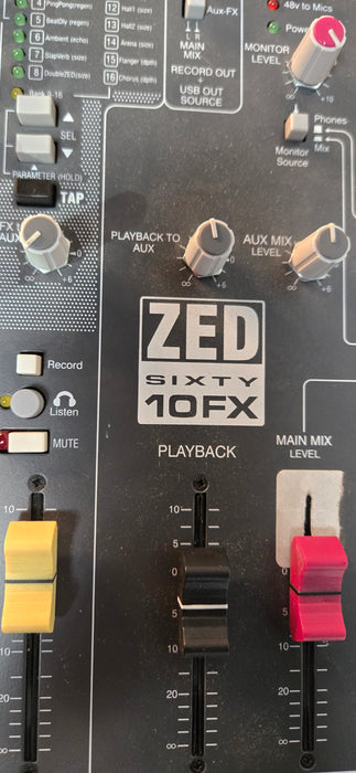 Allen & Heath ZED-10FX 10-Channel Analog Mixer AS-IS