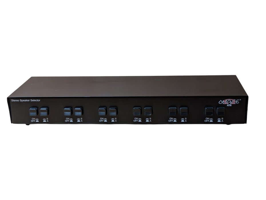 Omage AT6 - 6-Zone Stereo Speaker Selector Switch