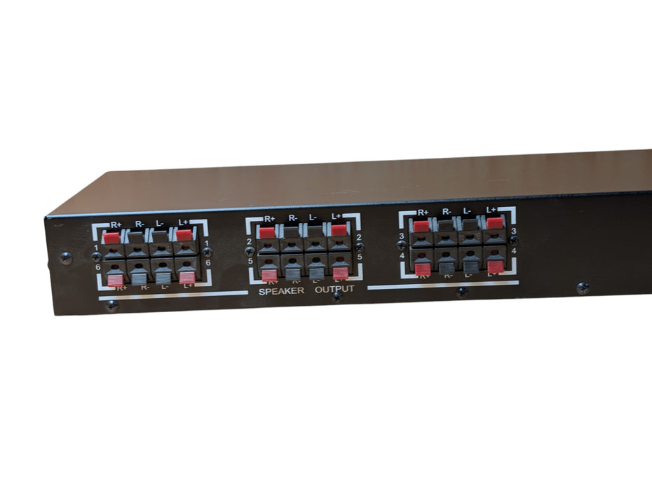 Omage AT6 - 6-Zone Stereo Speaker Selector Switch