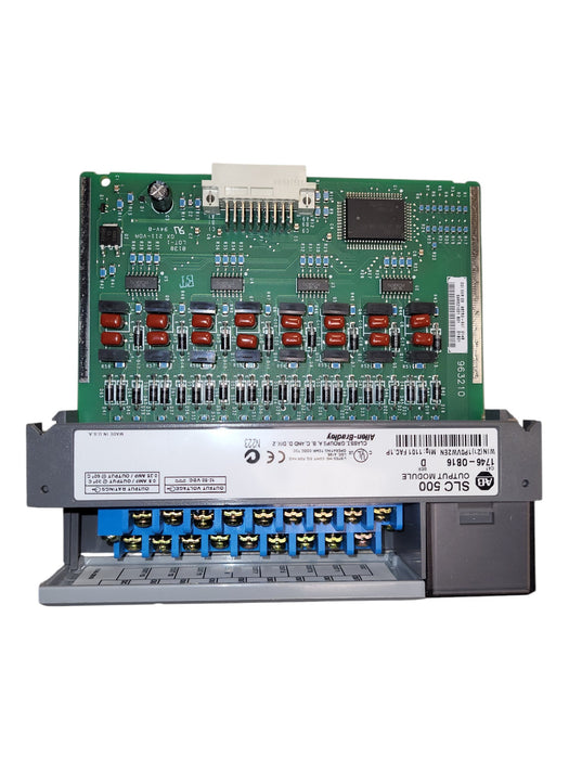 Allen-Bradley 1746-OB16 Ser D - SLC 500 16-Point DC Output Module
