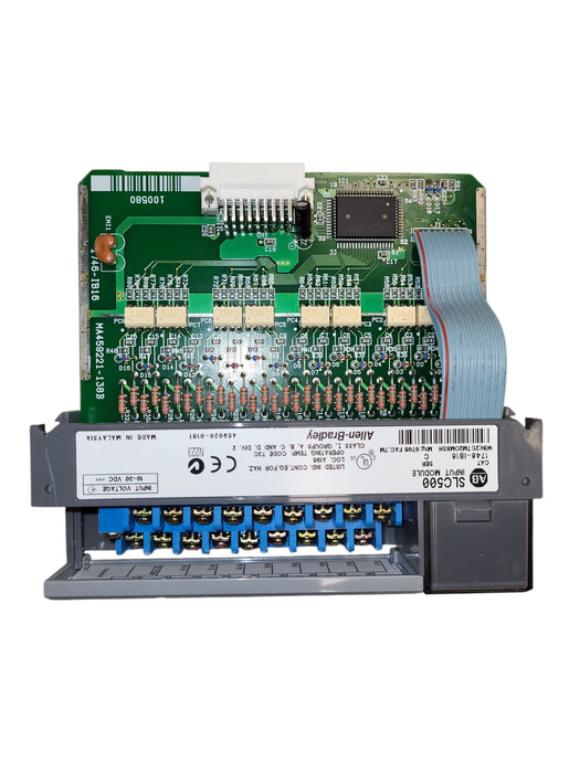 Allen-Bradley SLC 500 1746-IB16 - 16-Point 24V DC Sink Input Module Ser C