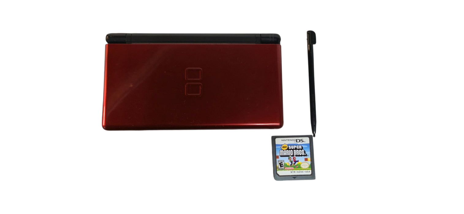 Nintendo DS Lite USG-001 W/ New Super Mario Bros 2006