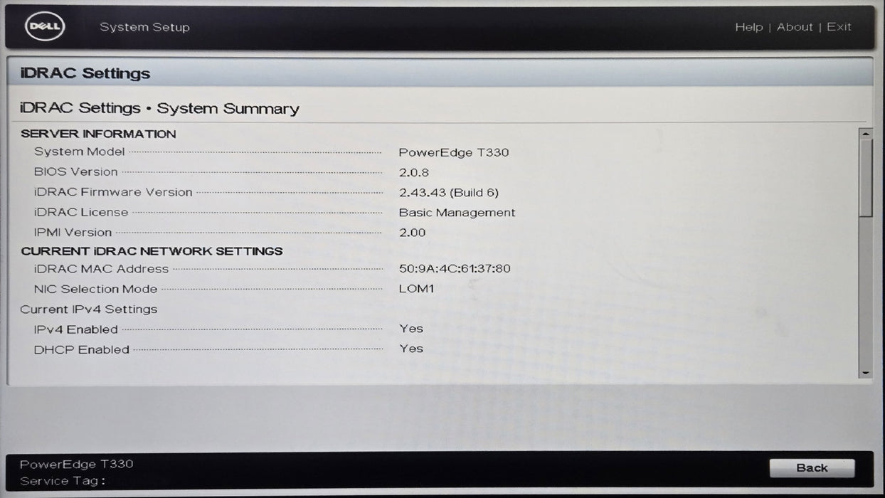 Dell PowerEdge T330 - Xeon E3-1230 v5 3.40GHz 32GB RAM PERC H730 No HDD