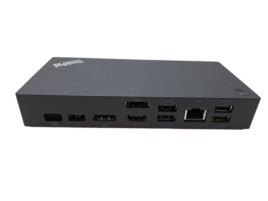 Lenovo ThinkPad Universal USB-C Dock 40AY with 90W Power Adapter