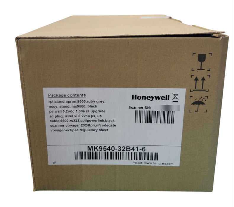 Honeywell VoyagerCG MS9540 MK9540-32B41-6 Handheld Barcode Scanner Kit