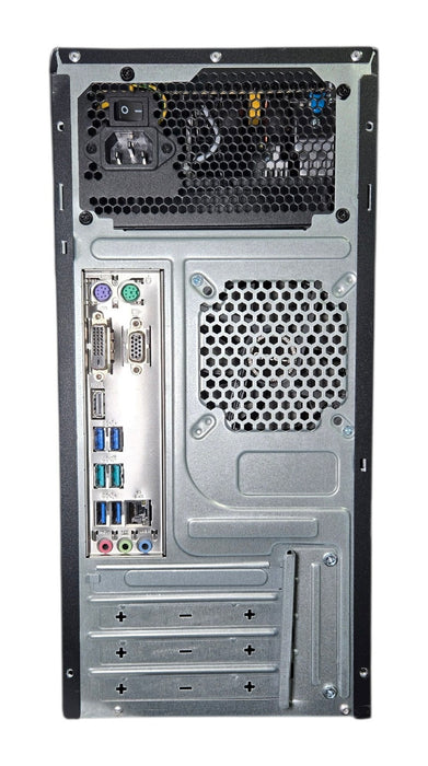 Antec PRIME B350M-E Desktop - AMD Ryzen 5 2400G 8GB RAM 256GB SSD Smart 500W PSU