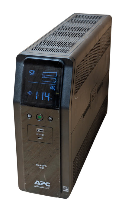 APC Back-UPS BN1500M2-CA 1500VA 900W 10-Outlet Battery Backup UPS