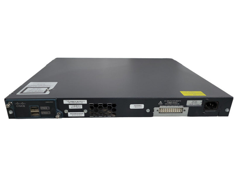 Cisco WS-C2960S-48FPS-L V04 | 48 Port Gigabit PoE+ 740W Switch + Stack Mod !