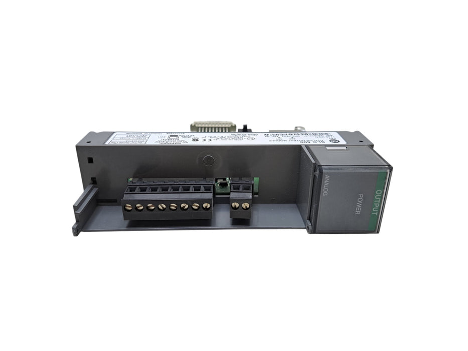 Allen-Bradley SLC 500 1746-NO4I Analog Output Module Ser A Rev A