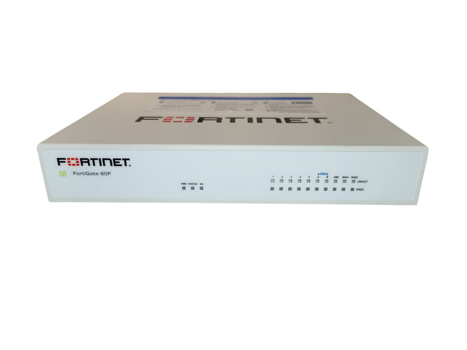 Fortinet FortiGate 60F FG-60F 10-Port Gigabit Hardware Security Firewall Unclaim