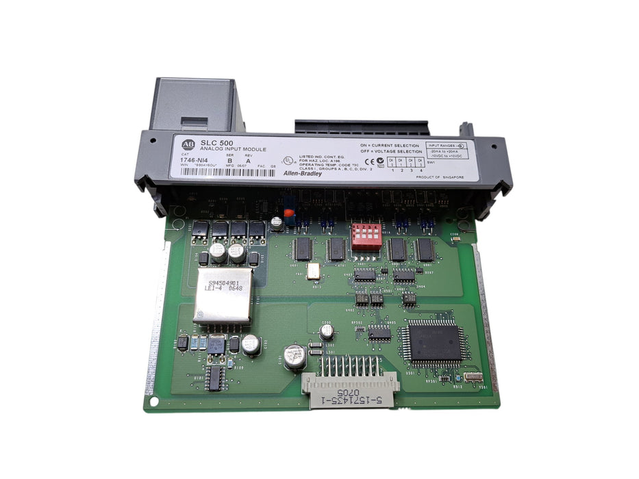 Allen-Bradley 1746-NI4 Ser B Rev A SLC 500 Analog Input Module *READ*