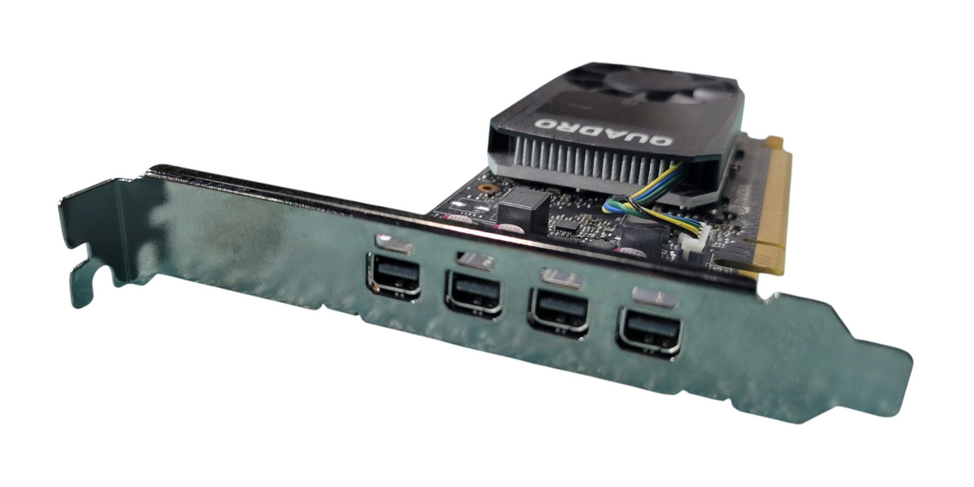 NVIDIA Quadro P1000 - 4GB GDDR5 4x Mini-DisplayPort Low Profile GPU (READ)