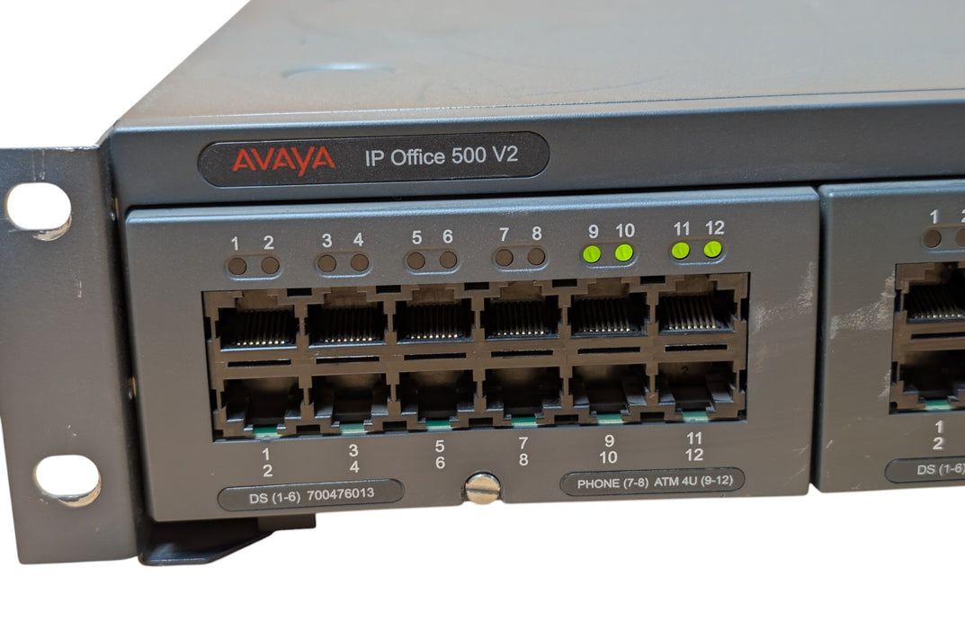 Avaya IP Office 500 V2 - Control Unit IPO IP500V2 700476005 with Modules