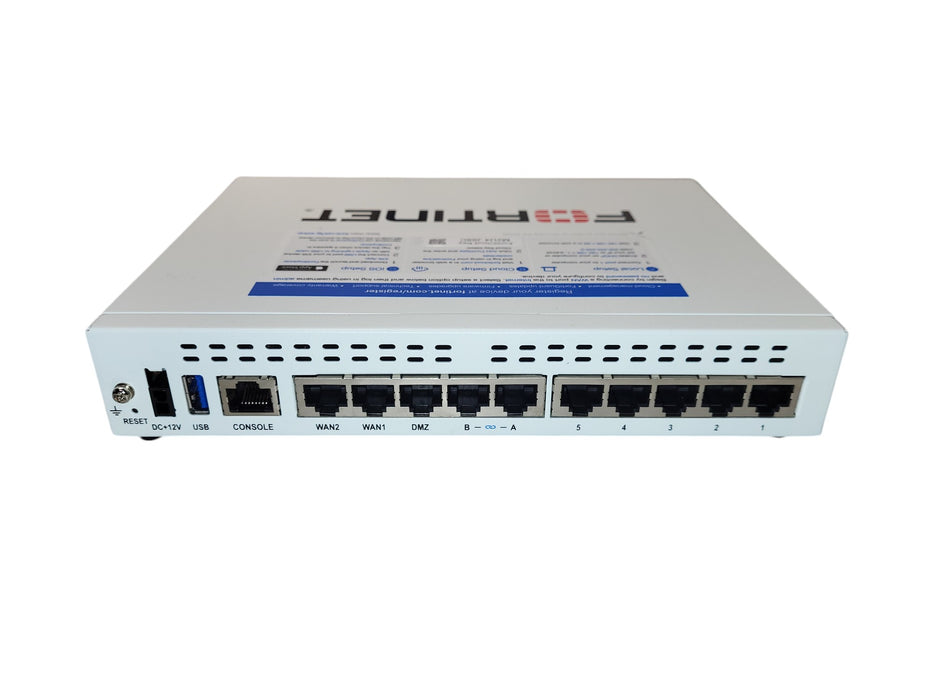 Fortinet FortiGate 60F FG-60F Firewall Security Appliance Claimed