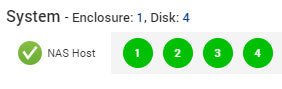 QNAP TS-853 Pro-8G 4 Bay NAS 4x 1TB HDD !