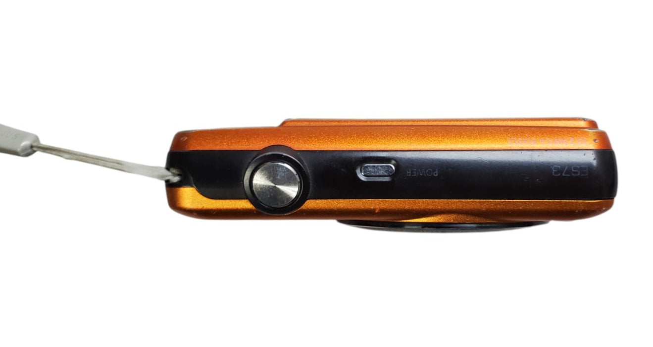 Samsung ES73 12.2MP Digital Camera Orange w/ Battery