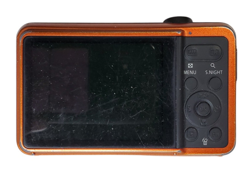Samsung ES73 12.2MP Digital Camera Orange w/ Battery