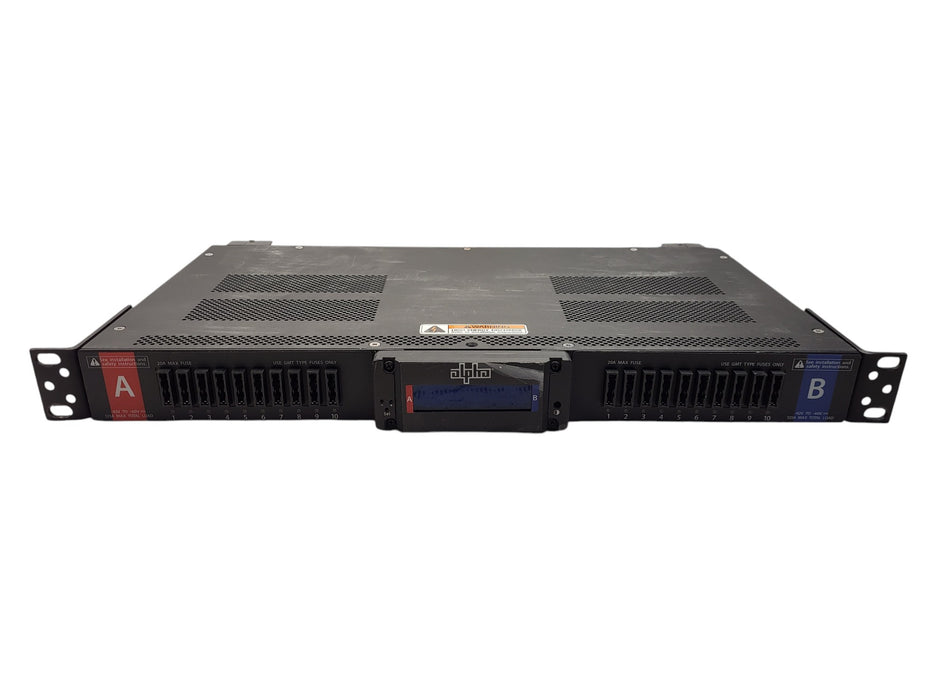Alpha C016-1875-10 r01 GMT 125 Fuse Panel Dual Input 10/10 Positions
