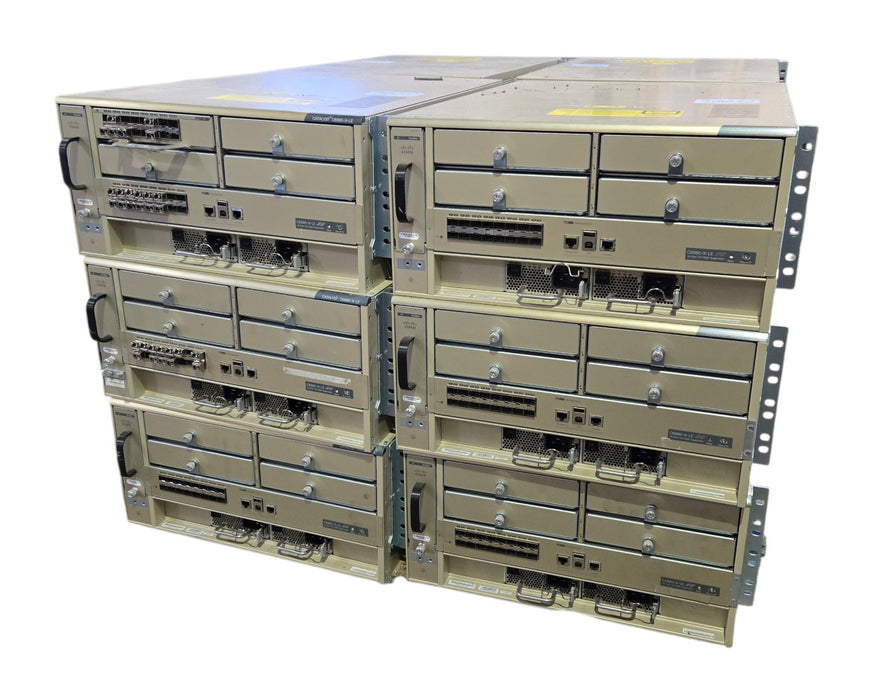 Lot of 6 Cisco Catalyst C6880-X-LE Managed Switches