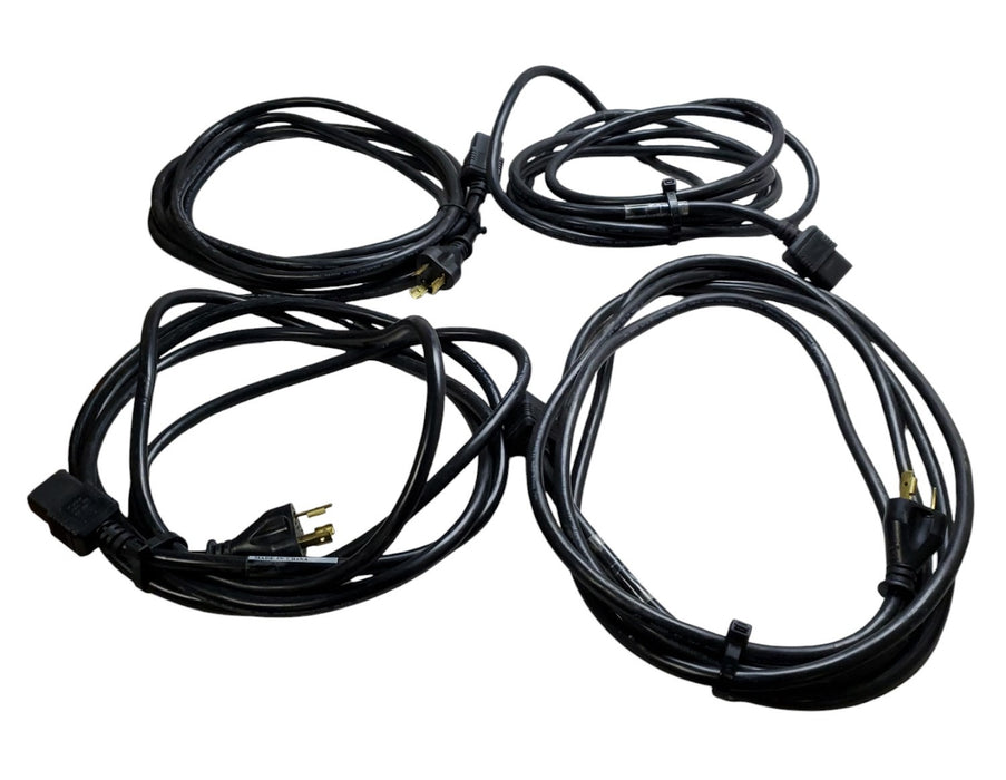 Lot 4x 3x12AWG Hsing NEMA L5-20P to IEC C19 Power Cable 12AWG SJTW
