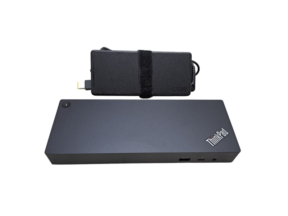 Lenovo ThinkPad Thunderbolt 3 Workstation Dock 40AN with 135W AC Adapter