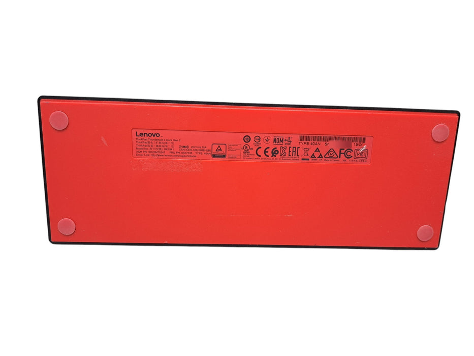 Lenovo ThinkPad Thunderbolt 3 Dock Gen 2 DK1841 40AN with 135W Power Supply
