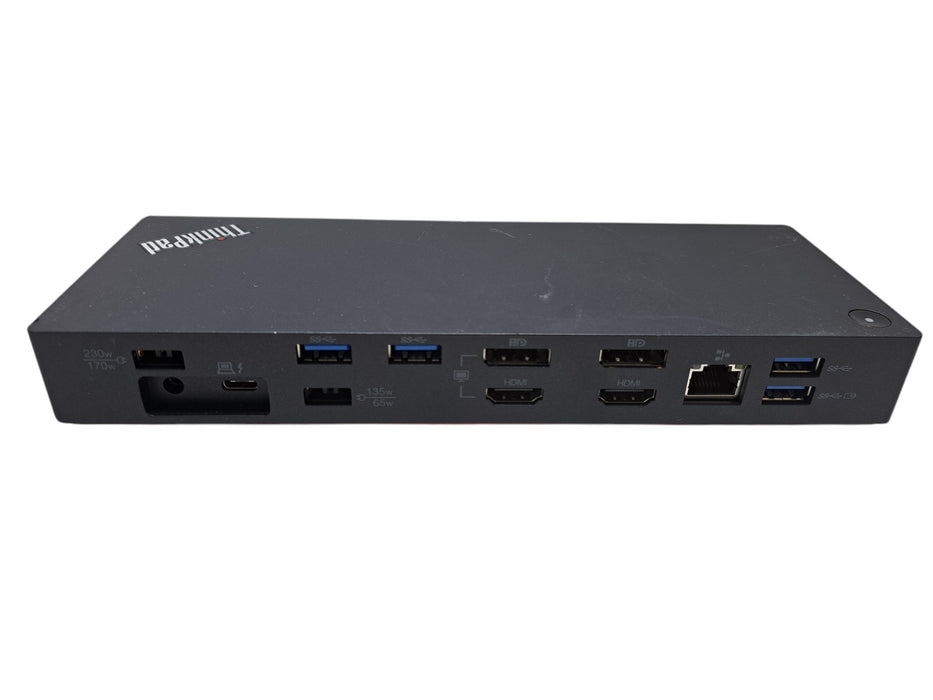 Lenovo ThinkPad Thunderbolt 3 Dock Gen 2 DK1841 40AN with 135W Power Supply
