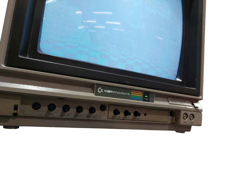 Commodore Color Video CRT Monitor Model: 1701  Apr.1983